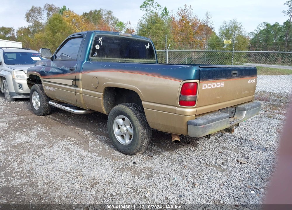1997 DODGE RAM 1500 LT VIN: 1B7HF16Z3VS284460