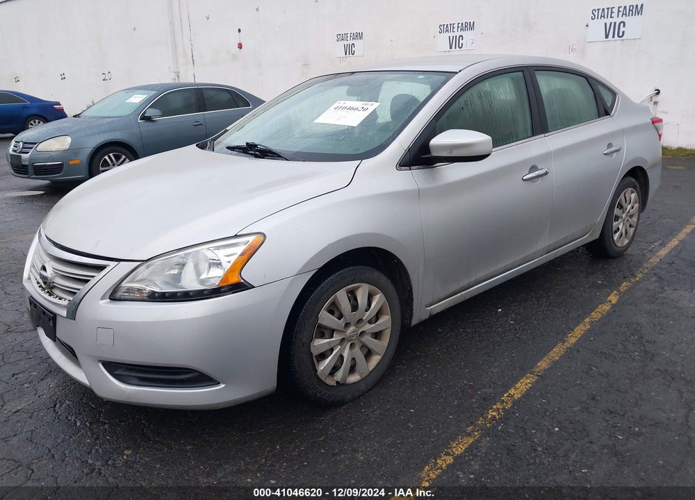 2015 NISSAN SENTRA SV VIN: 3N1AB7AP1FL642163