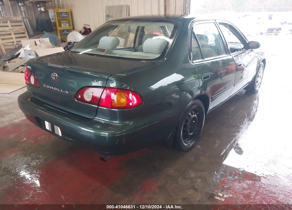 2001 TOYOTA COROLLA LE VIN: 2T1BR12E41C404133