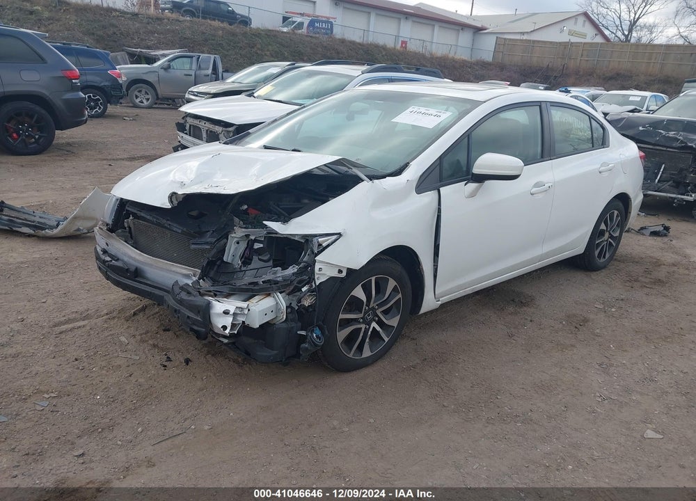 2014 HONDA CIVIC EX VIN: 19XFB2F83EE018617