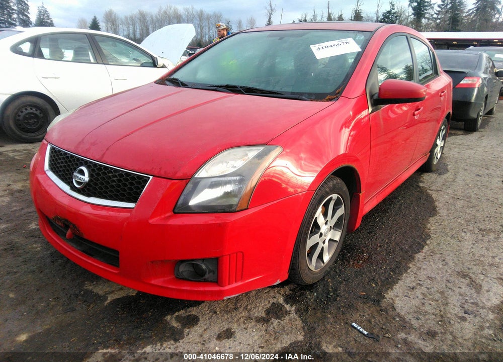 2012 NISSAN SENTRA VIN: 3N1AB6AP8CL755047