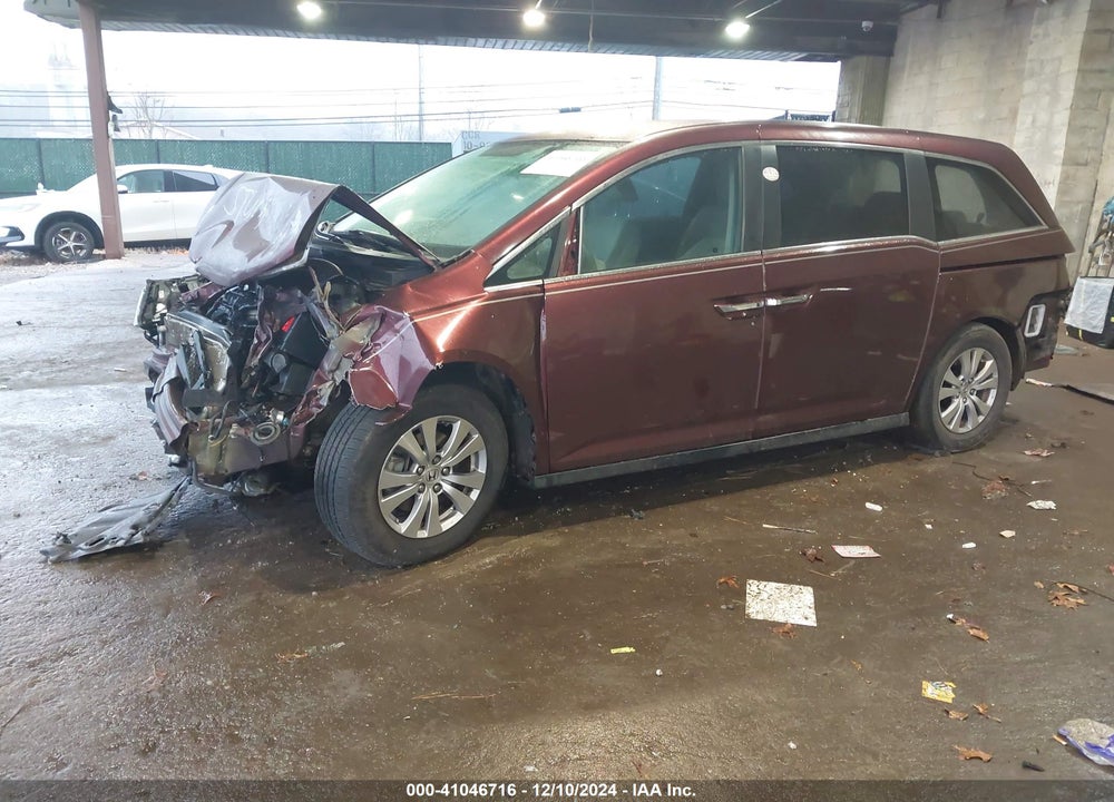 2016 HONDA ODYSSEY SE VIN: 5FNRL5H32GB156580