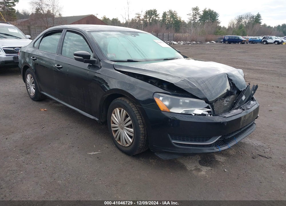 2014 VOLKSWAGEN PASSAT 2.5L S VIN: 1VWAP7A32EC009481