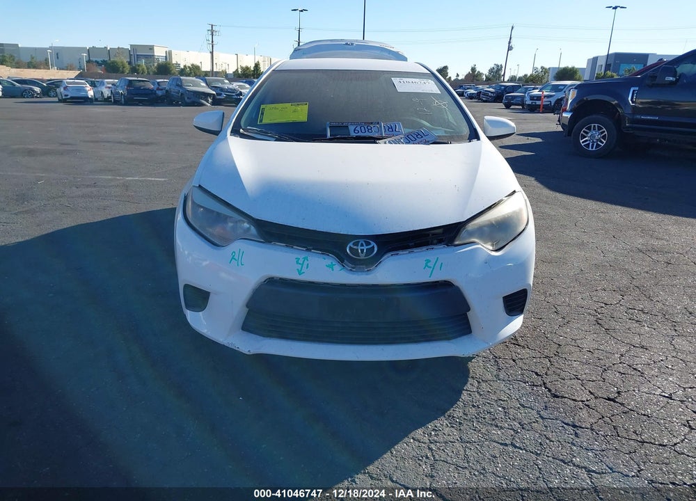2016 TOYOTA COROLLA L VIN: 5YFBURHE3GP391632
