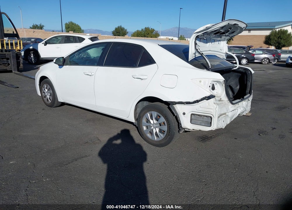 2016 TOYOTA COROLLA L VIN: 5YFBURHE3GP391632