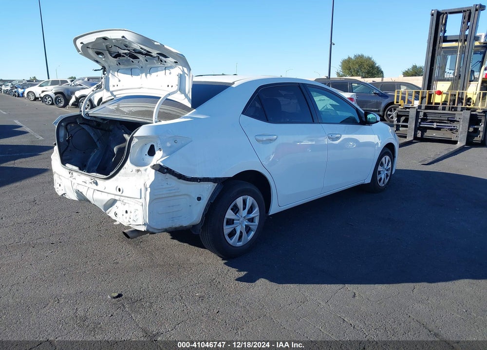 2016 TOYOTA COROLLA L VIN: 5YFBURHE3GP391632