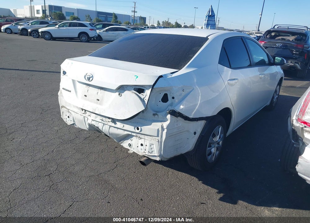 2016 TOYOTA COROLLA L VIN: 5YFBURHE3GP391632