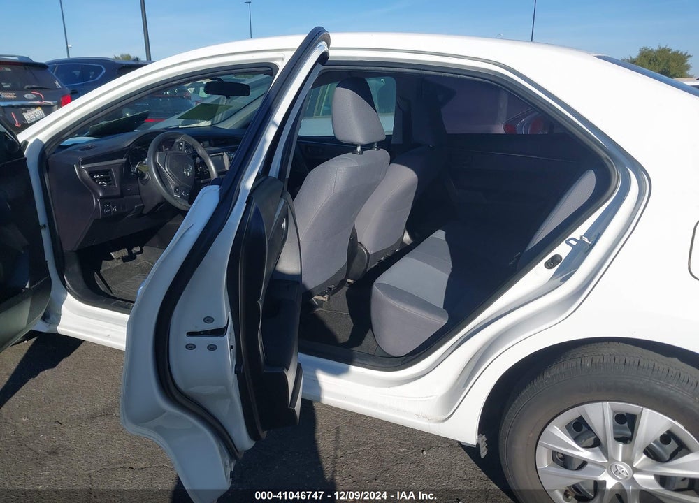 2016 TOYOTA COROLLA L VIN: 5YFBURHE3GP391632