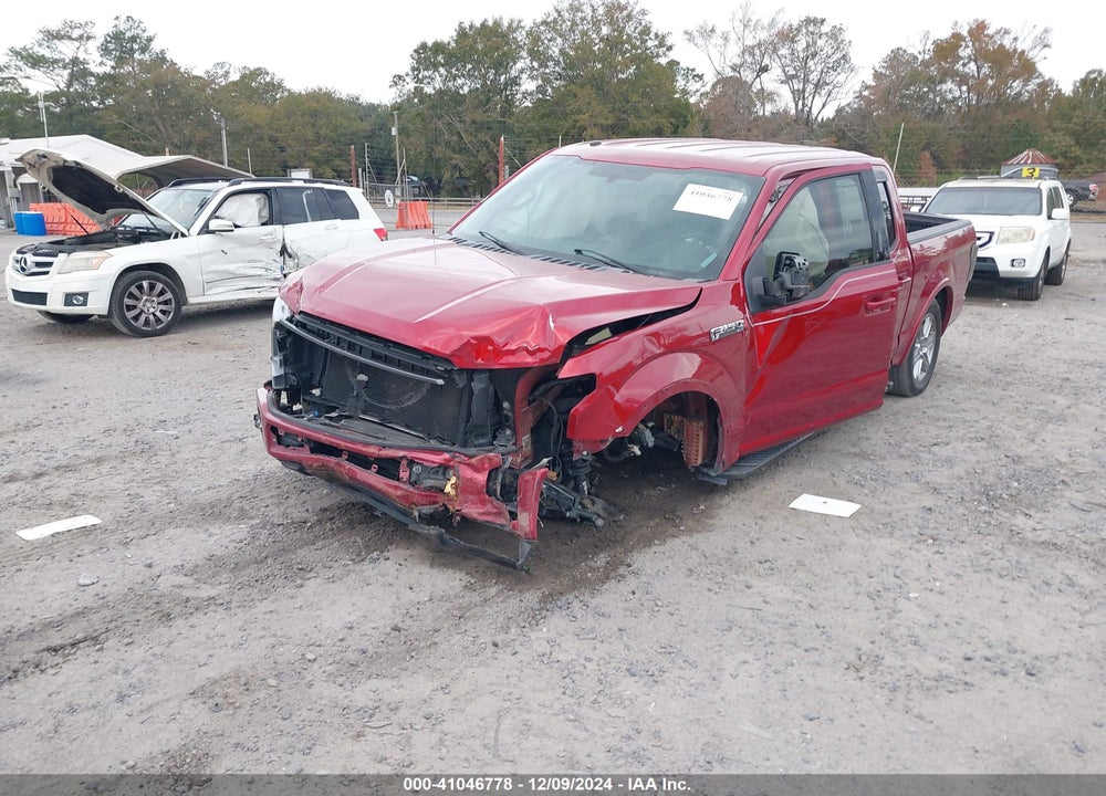 2018 FORD F-150 XLT VIN: 1FTEW1CG9JFD41544