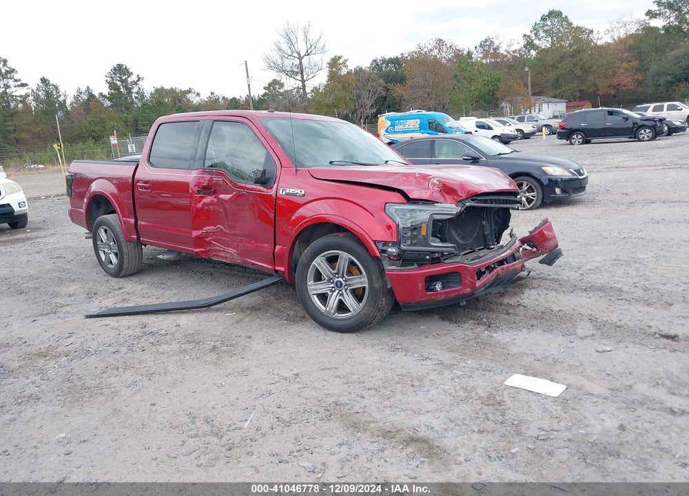 2018 FORD F-150 XLT VIN: 1FTEW1CG9JFD41544