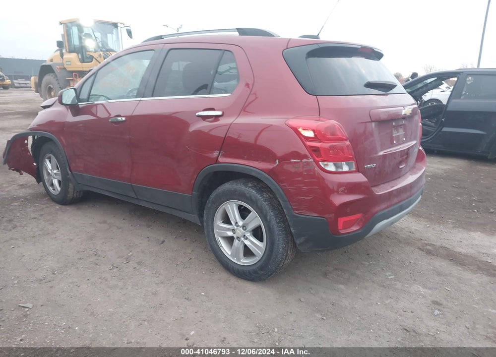 2019 CHEVROLET TRAX LT VIN: 3GNCJLSB1KL289574