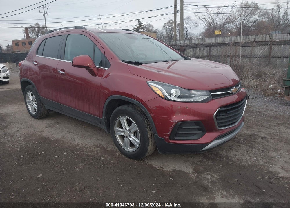 2019 CHEVROLET TRAX LT VIN: 3GNCJLSB1KL289574