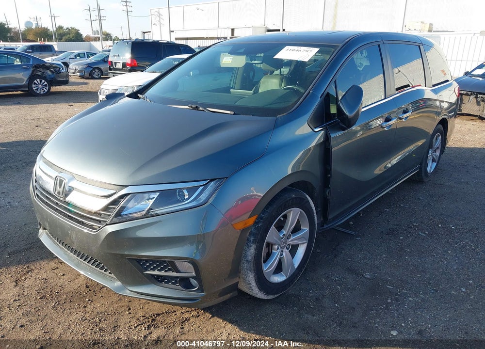 2019 HONDA ODYSSEY EX-L VIN: 5FNRL6H73KB049460