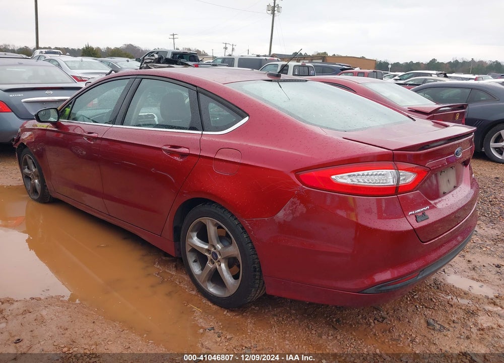 2015 FORD FUSION SE VIN: 3FA6P0H7XFR255843