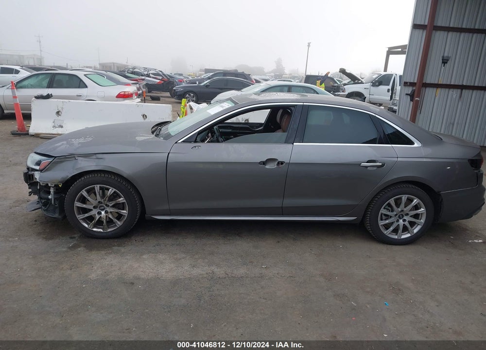 2022 AUDI A4 PREMIUM 40 TFSI QUATTRO S TRONIC VIN: WAUABAF45NN006298