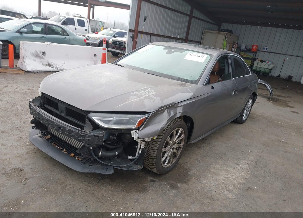 2022 AUDI A4 PREMIUM 40 TFSI QUATTRO S TRONIC VIN: WAUABAF45NN006298