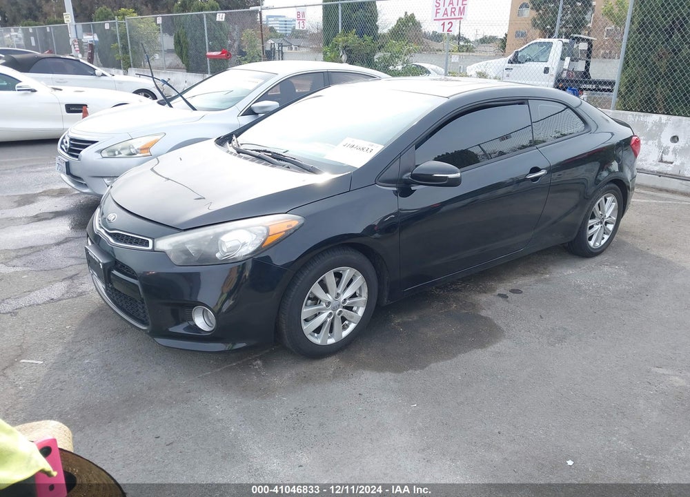2016 KIA FORTE KOUP EX VIN: KNAFX6A86G5620732