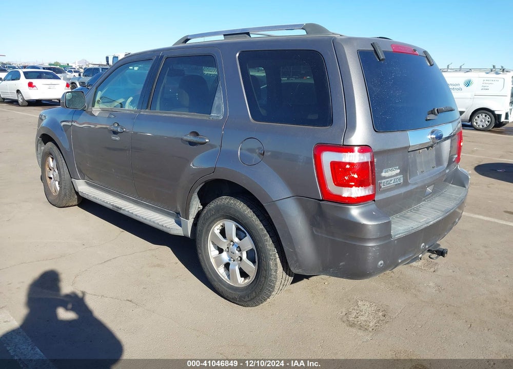 2011 FORD ESCAPE LIMITED VIN: 1FMCU0EG9BKB32491