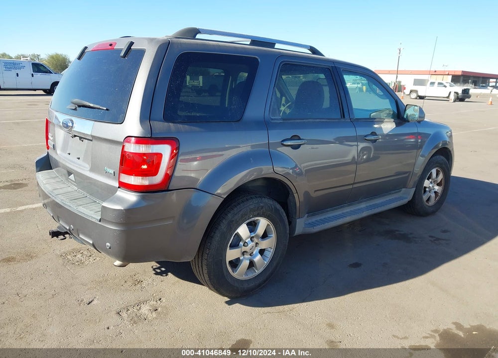 2011 FORD ESCAPE LIMITED VIN: 1FMCU0EG9BKB32491