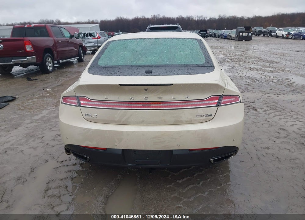 2015 LINCOLN MKZ VIN: 3LN6L2J96FR618325
