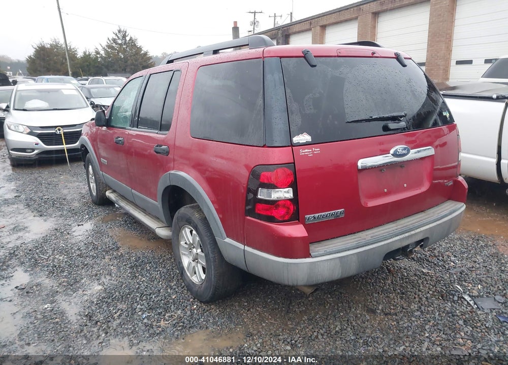 2006 FORD EXPLORER XLT VIN: 1FMEU73E36UB57500