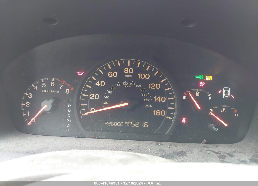 2006 HONDA ACCORD HYBRID VIN: JHMCN365X6C002301