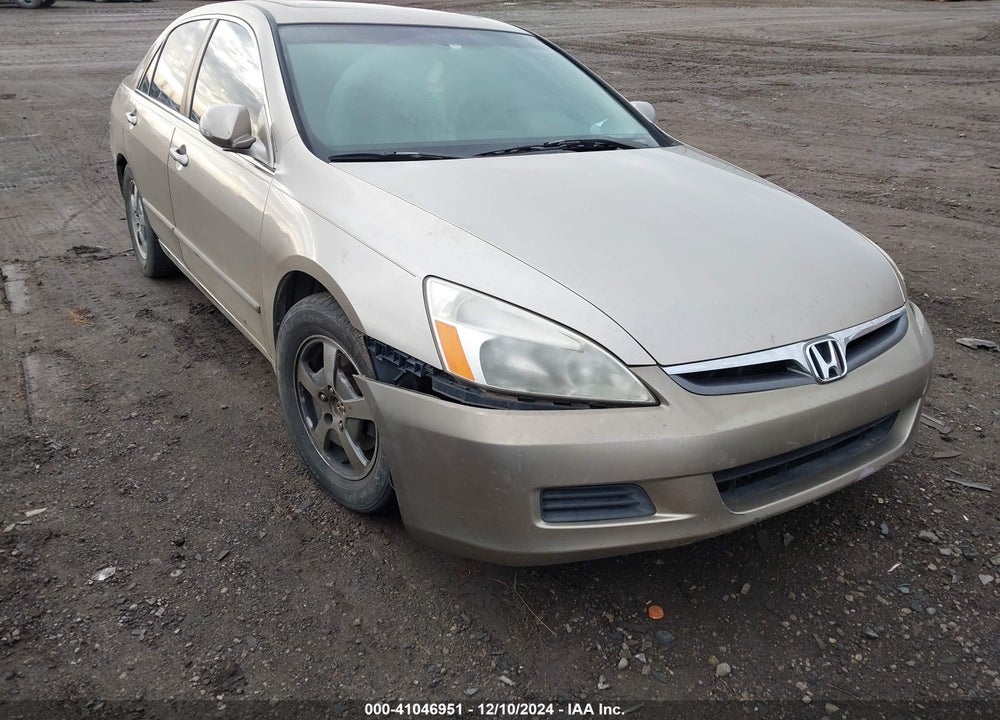 2006 HONDA ACCORD HYBRID VIN: JHMCN365X6C002301