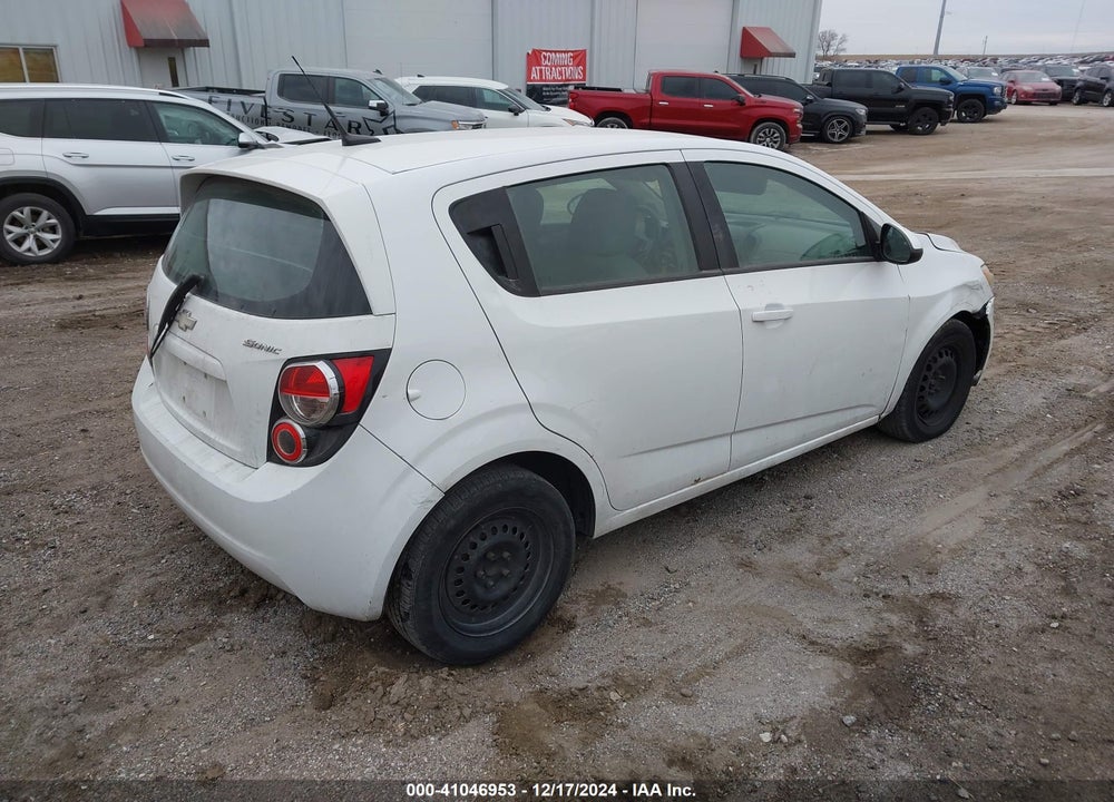 2013 CHEVROLET SONIC LS AUTO VIN: 1G1JA6SH2D4206564