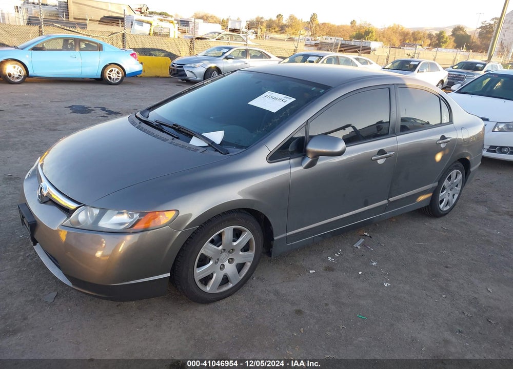 2006 HONDA CIVIC LX VIN: 1HGFA16526L138969