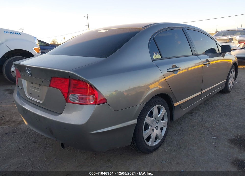 2006 HONDA CIVIC LX VIN: 1HGFA16526L138969