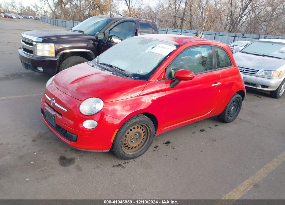 2013 FIAT 500 POP VIN: 3C3CFFAR1DT649041