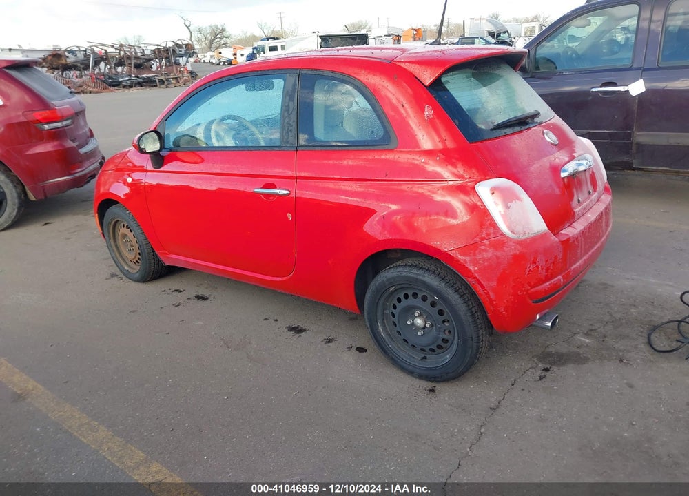2013 FIAT 500 POP VIN: 3C3CFFAR1DT649041