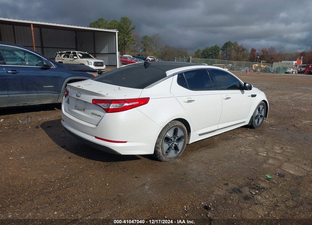 2013 KIA OPTIMA HYBRID EX VIN: KNAGM4AD4D5055276