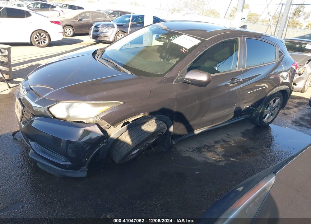 2016 HONDA HR-V LX VIN: 3CZRU5H32GM727133
