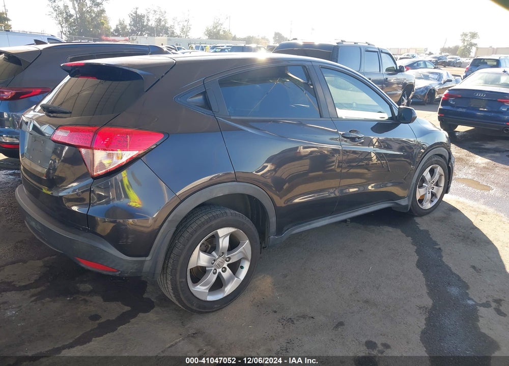 2016 HONDA HR-V LX VIN: 3CZRU5H32GM727133
