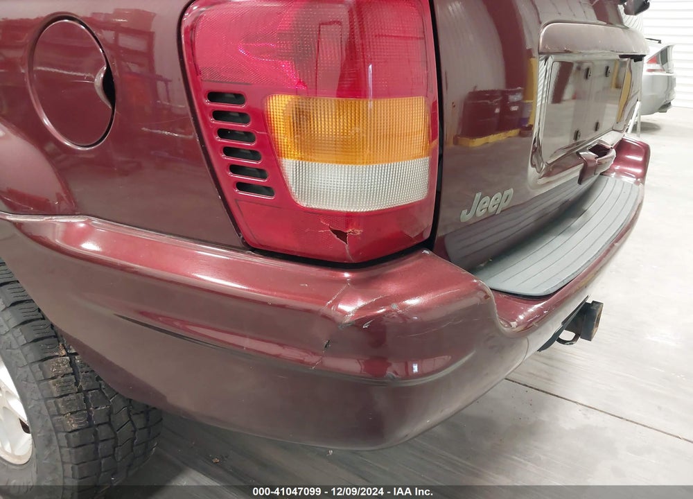 2000 JEEP GRAND CHEROKEE LIMITED VIN: 1J4GW58NXYC324491