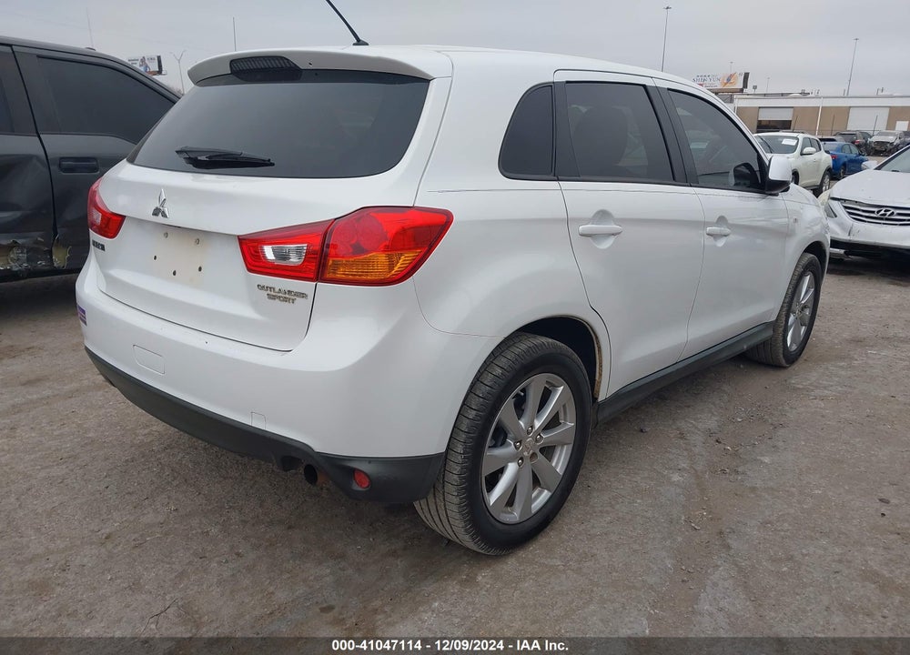 2015 MITSUBISHI OUTLANDER SPORT ES VIN: 4A4AR3AU5FE036185