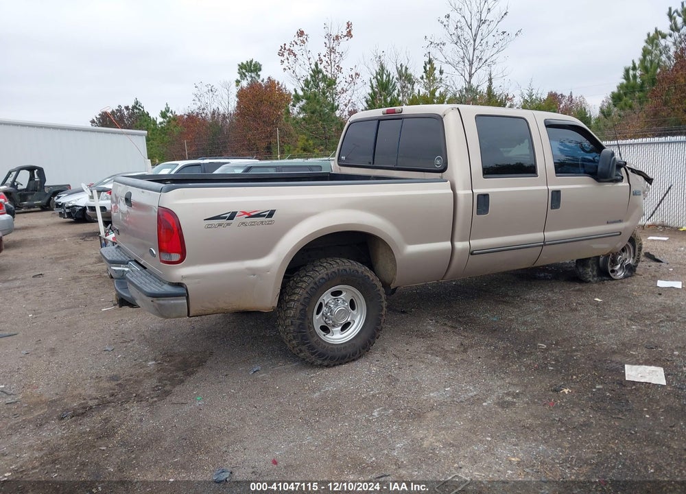 1999 FORD F-250 LARIAT/XL/XLT VIN: 1FTNW21F1XEE36081
