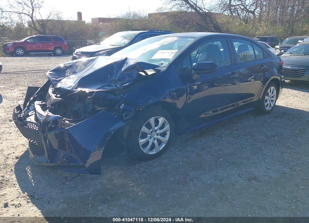 2021 TOYOTA COROLLA LE VIN: 5YFEPMAE6MP204400