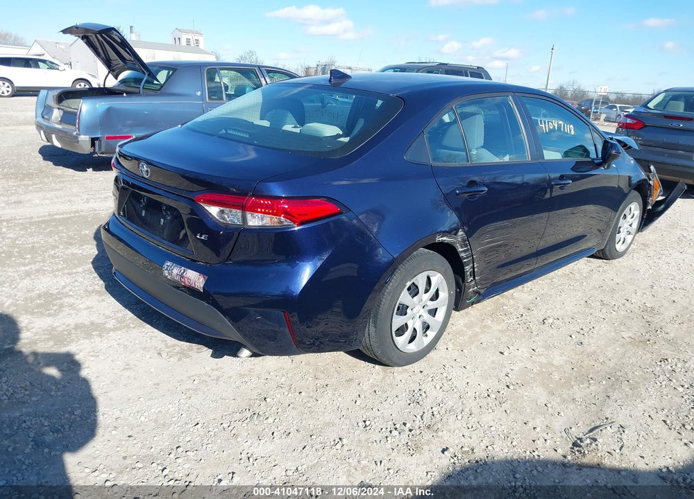 2021 TOYOTA COROLLA LE VIN: 5YFEPMAE6MP204400