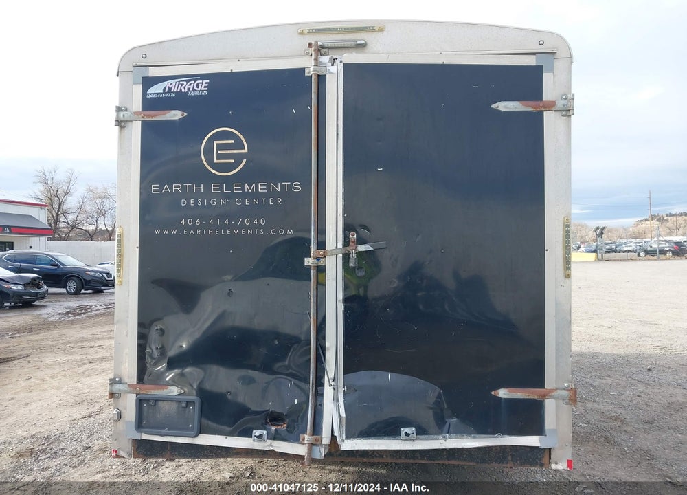 2016 MIRAGE CARGO TRAILER VIN: 5M3BE1622G1068507