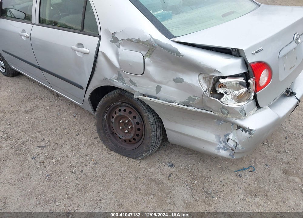 2006 TOYOTA COROLLA CE VIN: JTDBR32E160073833