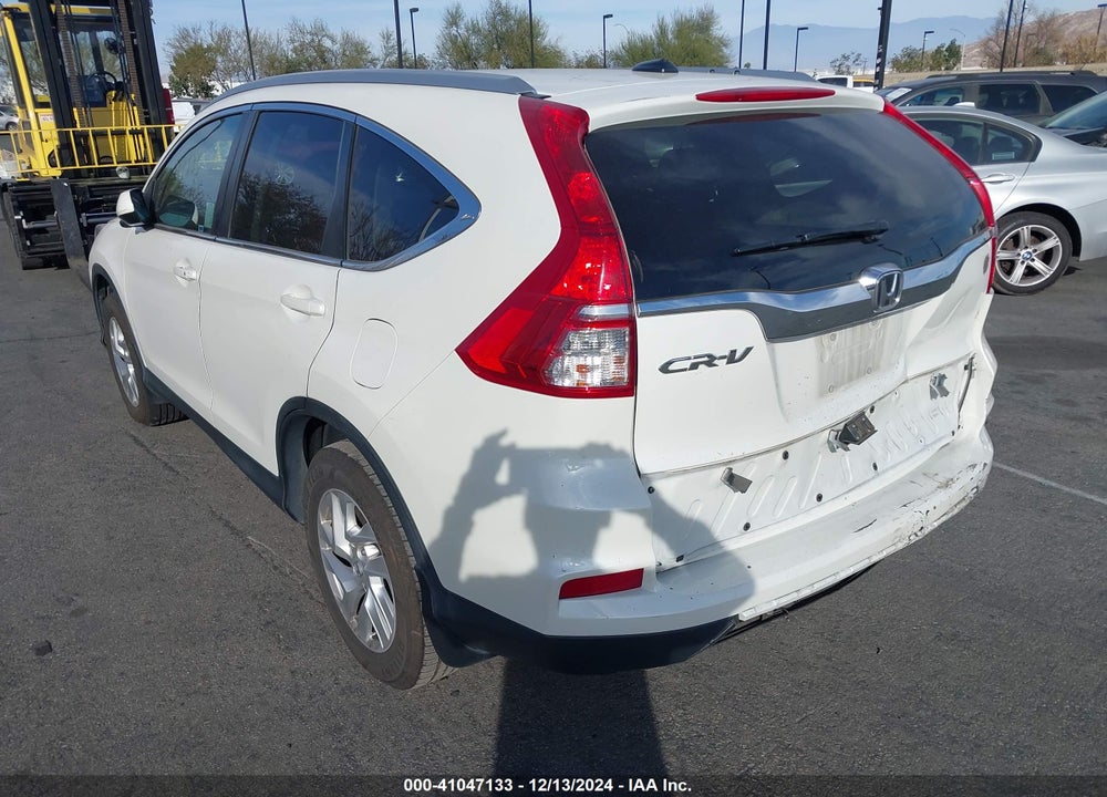 2015 HONDA CR-V EX-L VIN: 5J6RM3H77FL000299