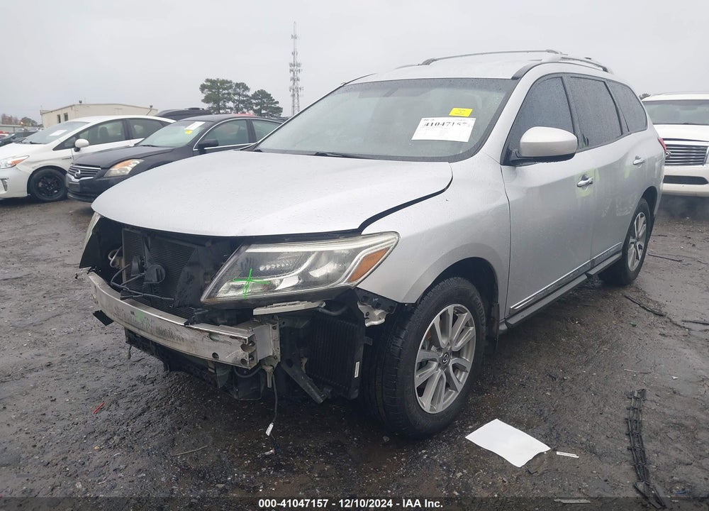 2013 NISSAN PATHFINDER SL VIN: 5N1AR2MN8DC646463