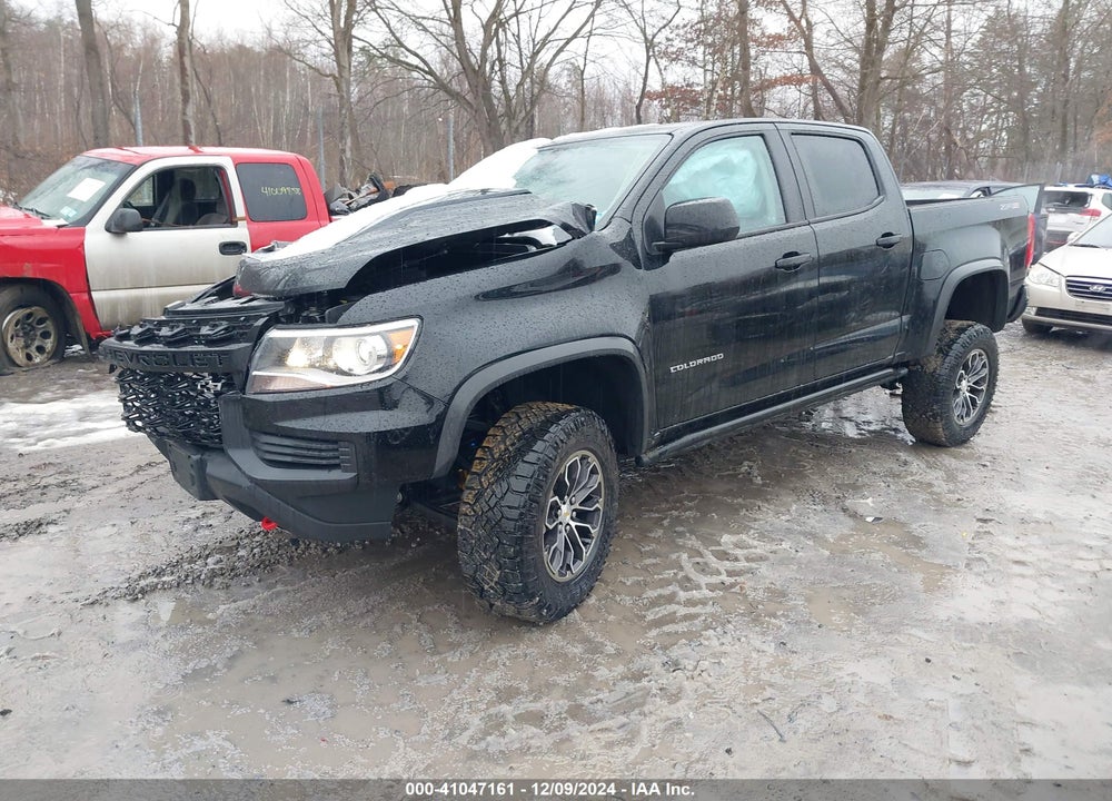 2022 CHEVROLET COLORADO 4WD SHORT BOX ZR2 VIN: 1GCGTEENXN1293236