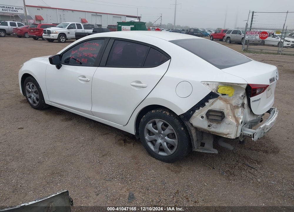 2014 MAZDA 3 I SV VIN: JM1BM1T76E1191498