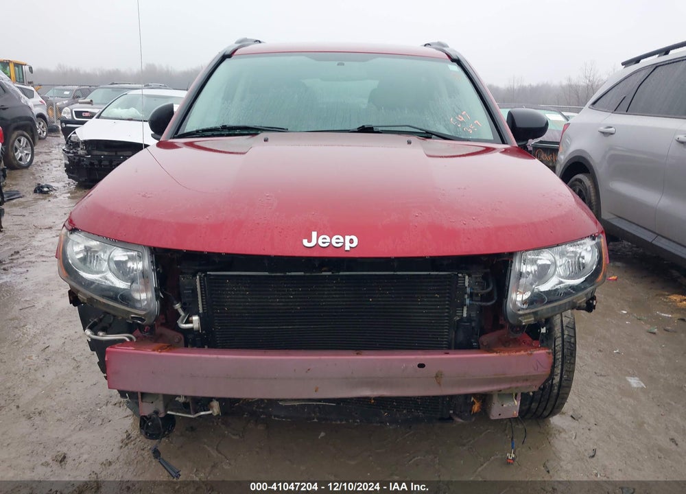 2014 JEEP COMPASS SPORT VIN: 1C4NJCBA9ED547357