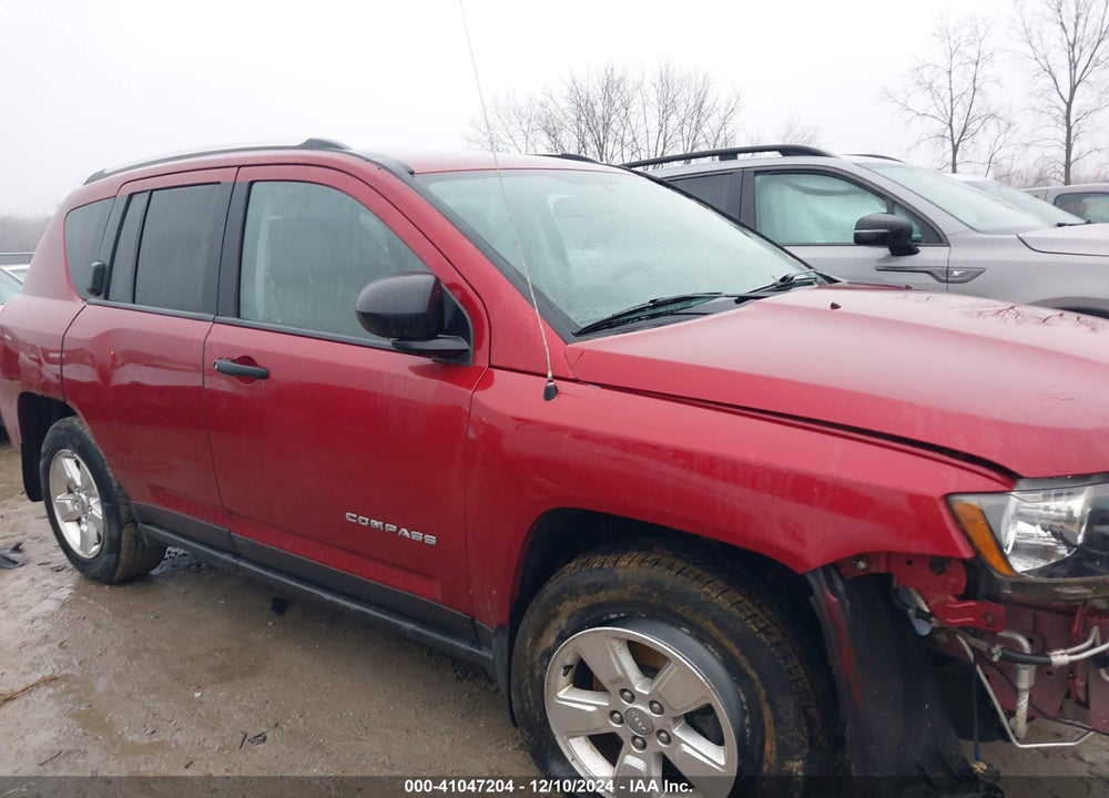2014 JEEP COMPASS SPORT VIN: 1C4NJCBA9ED547357