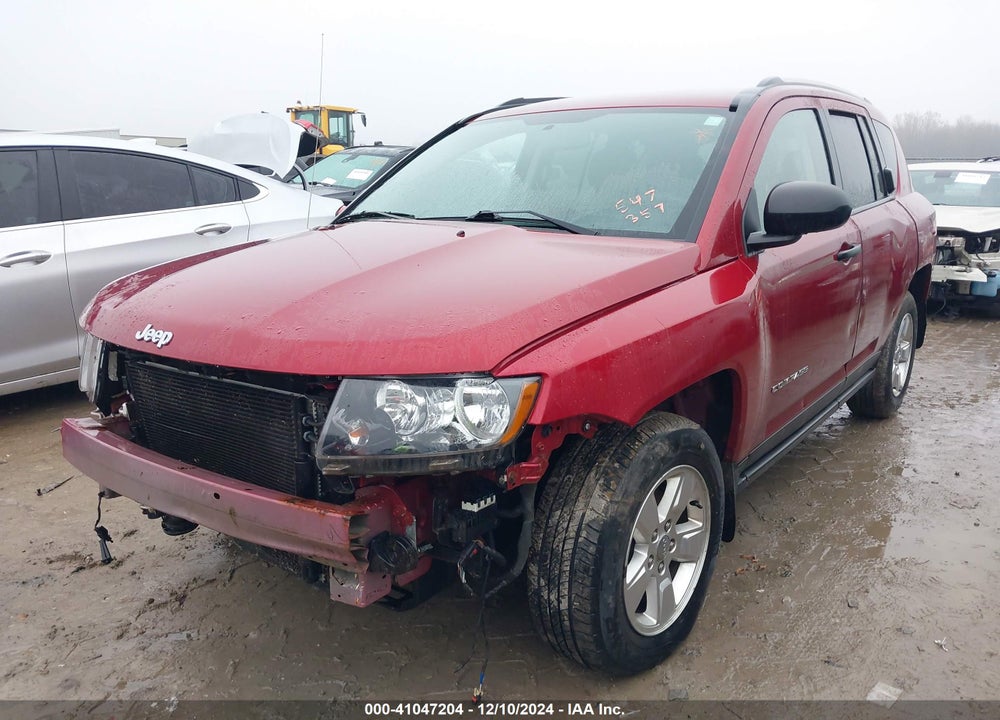 2014 JEEP COMPASS SPORT VIN: 1C4NJCBA9ED547357