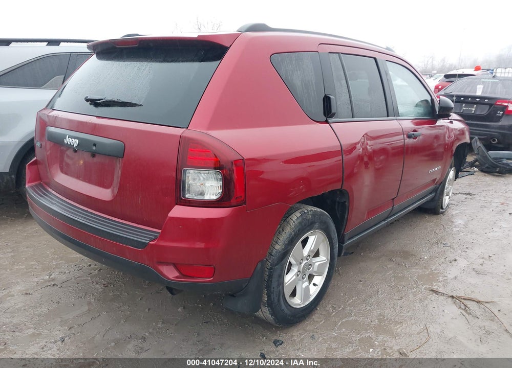 2014 JEEP COMPASS SPORT VIN: 1C4NJCBA9ED547357
